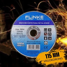 Flinke sarokcsiszoló korong 115 mm 10db