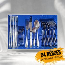 Bachmayer 24 részes evőeszköz készlet BM2438
