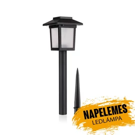 Napelemes ledlámpa 8x37 cm