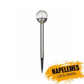Napelemes kerti ledlámpa glass 6