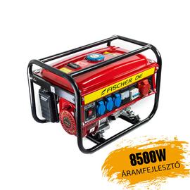 Fischer 8500W benzines áramfejlesztő