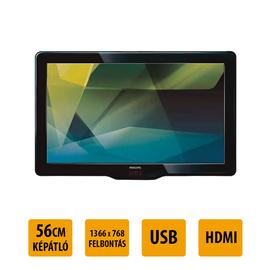 Philips 22'' 56cm LCD TV HFL4372 fali tartóval