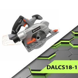 Daewoo DALCS18-1 akkumulátoros  körfűrész, 18 V