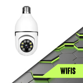 Wifi IP rejtett kamera E27 izzóaljzattal