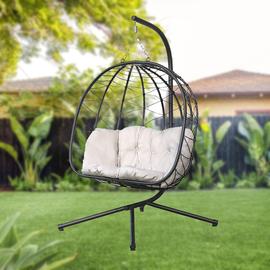HAPPY GREEN VILLA Big Rattan függő hintafotel 50329061
