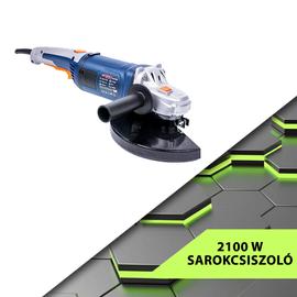 Stern Sarokcsiszoló, 2100 W, 6500 fordulat/perc, 230 mm, forgó fogantyú - AG230K