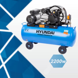 Hyundai HYD-100L/V2 Olajos Kompresszor, 12,5 bar