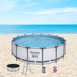 BESTWAY CALABRIA fémvázas medence szett 457x122cm BWA057
