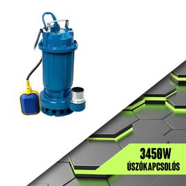 Ryodel Öntvény Darálós Szennyvíz Szivattyú Úszókapcsolós 3450W RY/CWP3450PX
