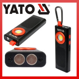 YATO Akkus LED zseblámpa 500 / 250 / 90 lumen YT-08557