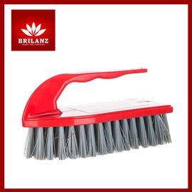 BRILANZ Súrolókefe fogantyúval ECONOMY 14 cm, piros 43947252
