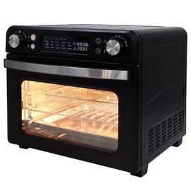 Abossk Air (25L) 1700W Digitális kijelzős légkeveréses sütő - fekete holm8066
