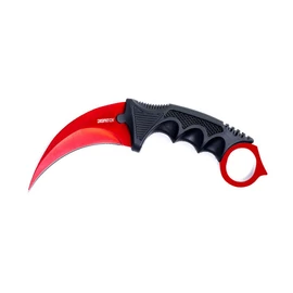 Scorpion Karambit vörös-fekete - holm7034