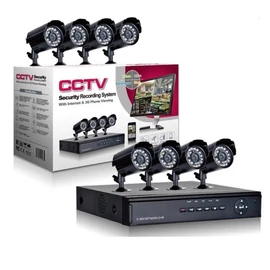 CCTV kamerarendszer - 4 kamerás megfigyelő rendszer