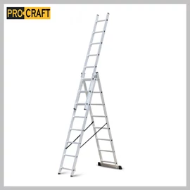 Alumínium háromrészes létra 3x7 Procraft PLA3.424