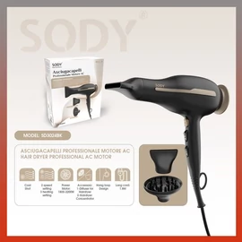Sody hajszárító 1800-2200W SD3024BK