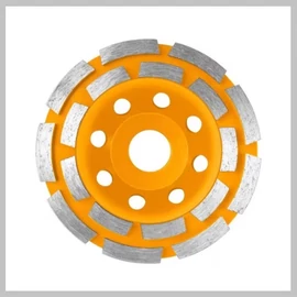 ALEI Gyémánt csiszolótárcsa, 180 mm, 2 sor szegmenssel, kő/márvány/gránit felületek csiszolásához ALEI180