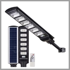 THOLux napelemes LED utcai lámpa távirányítóval DNL-005