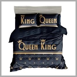 7 részes vastag ágynemű King &amp; Queen 13 XZ king13