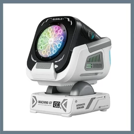 Automata buborékfújó játék RGB fényekkel – Forgatható, távirányítóval CD1103541
