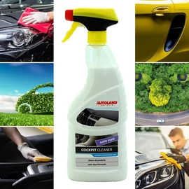 Autoland Satin Matt – Műszerfalápoló spray, selyemfényű – 750 ml am01207