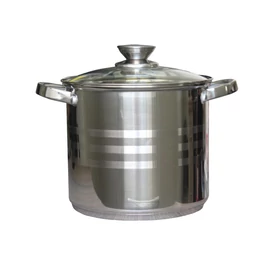 Rozsdamentes fazék üvegfedővel 5,6 liter 20 cm 5949062800720