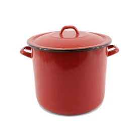 Zománcozott Fazék fedővel 21 cm 5999036004579