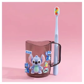 Disney Stitch &amp; Angel műanyag fogkefe és pohár szett – KÉK MM1969792-K