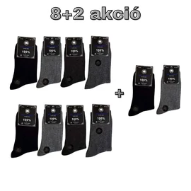 8+2 pár Férfi öltöny zokni  39-42 MP1002-5