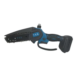 T&amp;K Akkus láncfűrész 6" – 88V, 2 akkumulátorral TK88