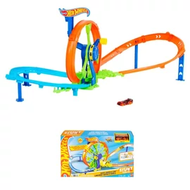 Hot Wheels Stunt Tracks – Rapid Launch &amp; Loop pályaszett 426357