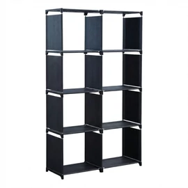 Herzberg 8 Szintes Többcélú Könyvespolc és Tárolóegység HG-03343