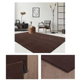 Plüss szőnyeg barna 200x280cm veluxbrown-200