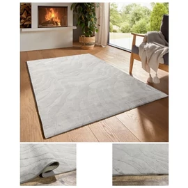 Bergamo Lorey plüss szőnyeg szürkésbézs 80x150cm bergamoloreytaupe-80