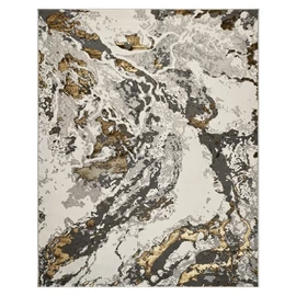 Sunset collection szőnyeg 120 x 170 cm - Fehér, szürke és arany B8441A-2-120170