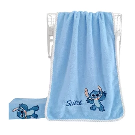 Disney Stitch 2 részes fürdőlepedő szett - Világoskék 6KM8050325
