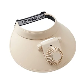Napellenzős Kalap Beépített Ventilátorral LEDH-10