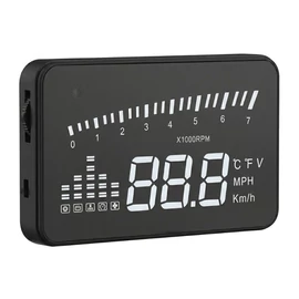 Head Up Display kijelző minden OBD2 rendszerű autóhoz