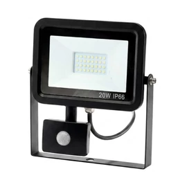 20W por- és vízálló led reflektor mozgásérzékelővel