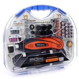 Kraft&amp;Dele Minicsiszoló 270 W + 210 db tartozék KD10753