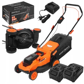 Kraft&amp;Dele Akkumulátoros Fűnyíró 2x20V 430mm 50 L  KD5412