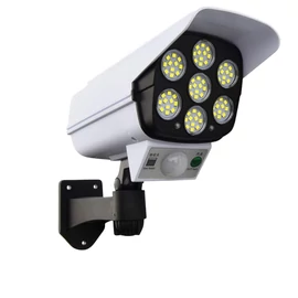 Napelemes, Mozgásérzékelős Kültéri LED Fali Lámpa holm8791