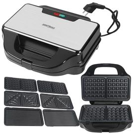Kraft&amp;Dele Elektromos kenyérpirító cserélhető betétekkel 1500 W KD4133