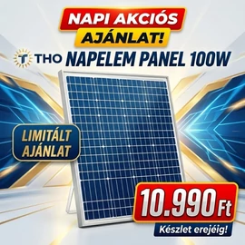 THO Nagy Hatékonyságú Napelem Panel – 100W GF-100W