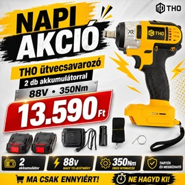 THO ütvecsavarozó 2 db akkumulátorral 88V 350Nm M-9007