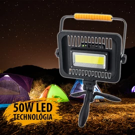 50W COB led hordozható munkalámpa W829