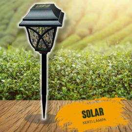 Négyzetes kerti solar lámpa