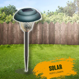 Solar kerti földbe szúrható lámpa