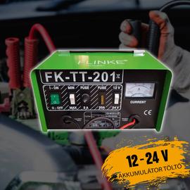 Flinke 12-24V akkumulátor töltő