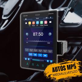 Autós MP5 lejátszó, ajándék távirányítóval MODEL9510
